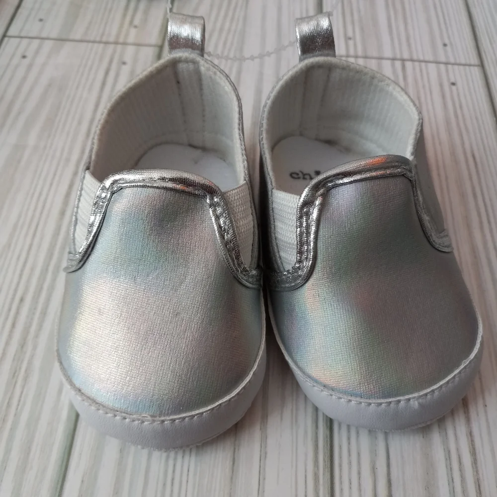 Chick Pea Metallic Baby Shoes